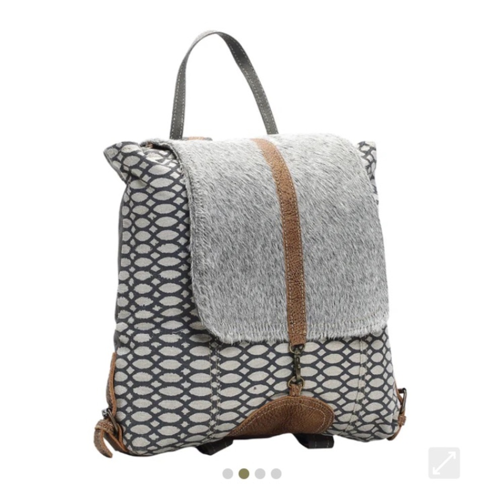 MYRA HONEY BEE PRINT BACKPACK BAG NEW WITH TAGS